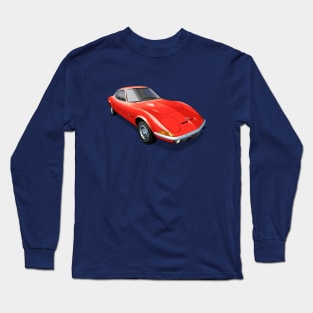 1972 Opel GT in red Long Sleeve T-Shirt